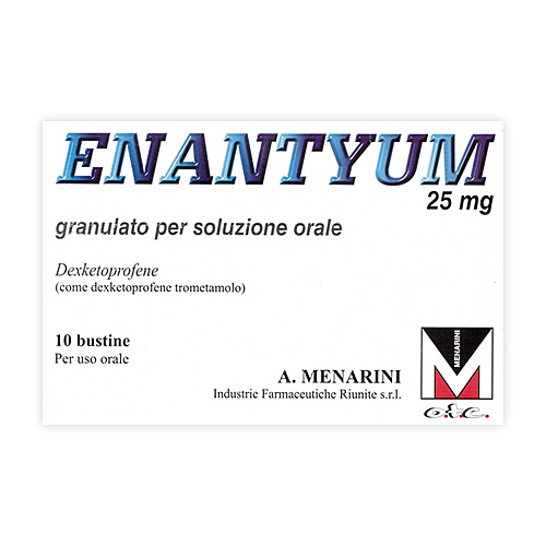 ENANTYUM*10BUST OS GRAT 25MG - Antica Farmacia Ferrari