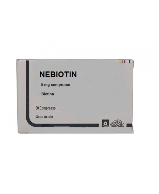 NEBIOTIN*30CPR 5MG - Antica Farmacia Ferrari
