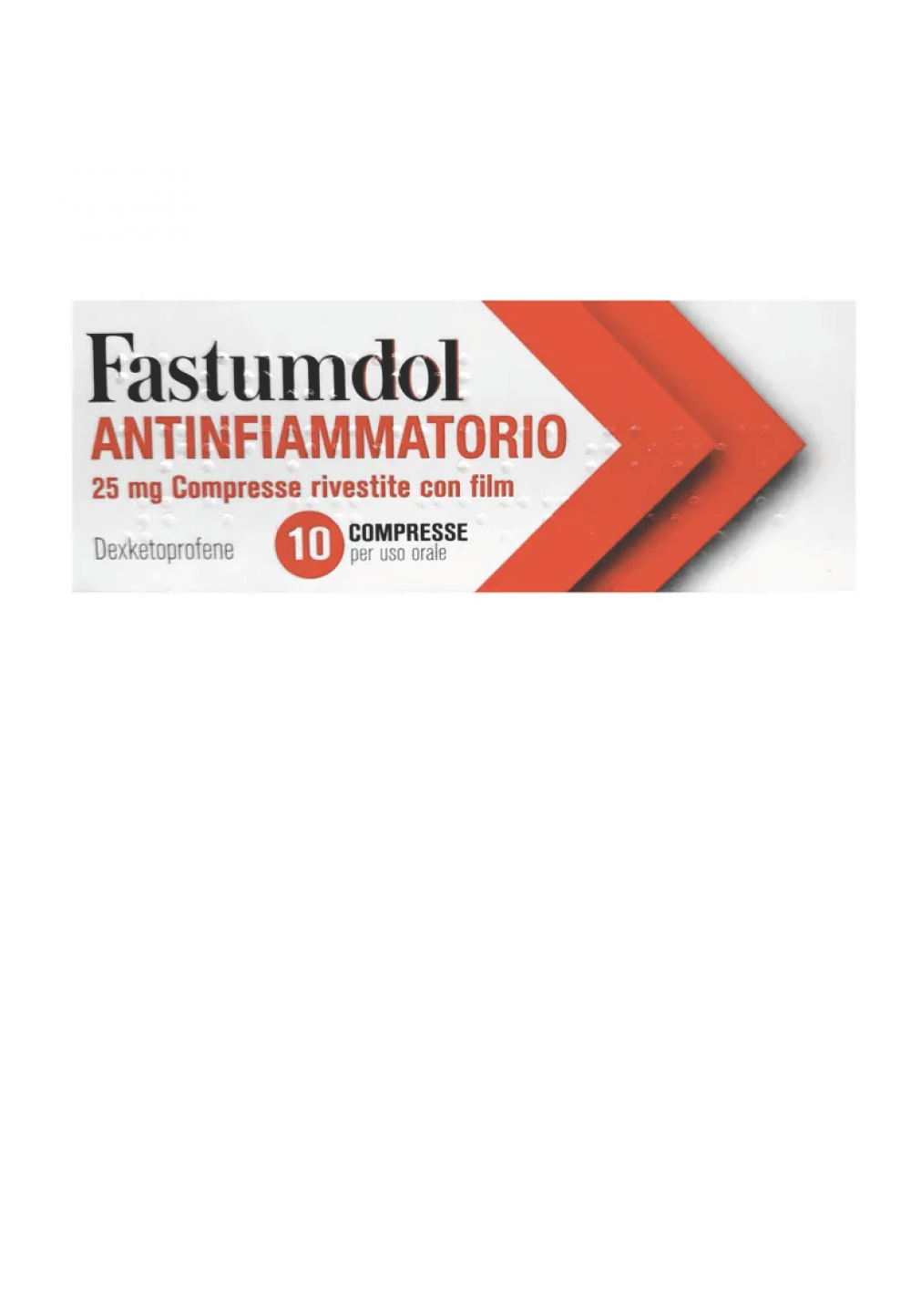 FASTUMDOL ANTINF*10CPR 25MG - Antica Farmacia Ferrari