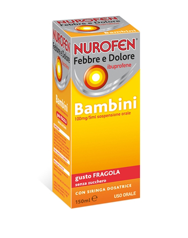 NUROFEN FEBBRE D*BB100MG/5ML F - Antica Farmacia Ferrari