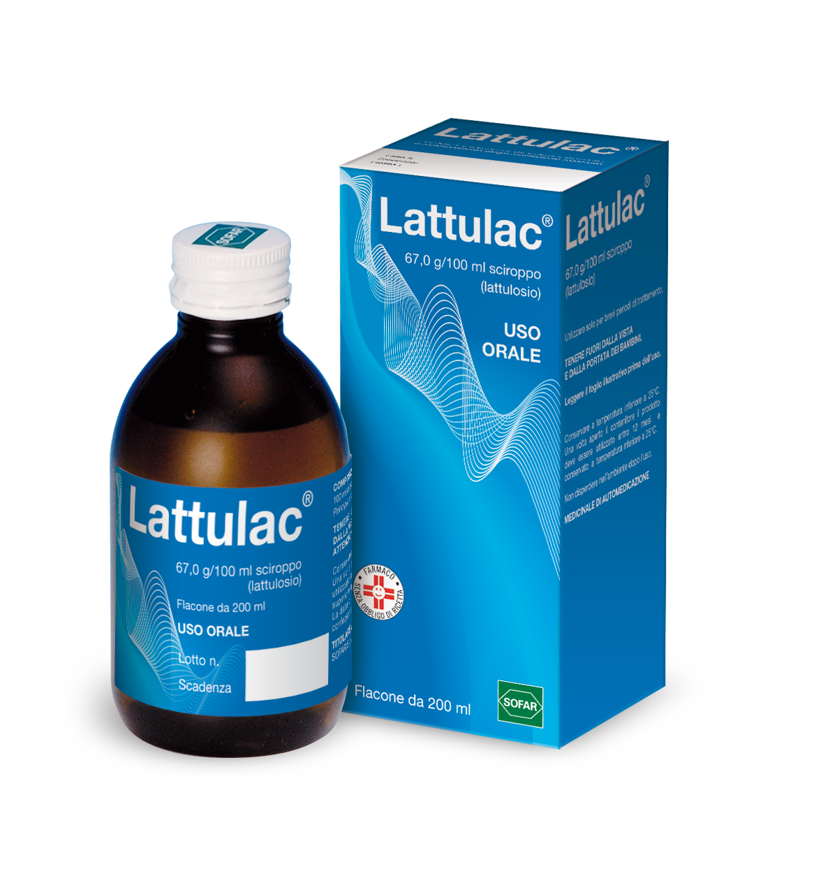 LATTULAC*SCIR 200ML 67G/100ML - Antica Farmacia Ferrari