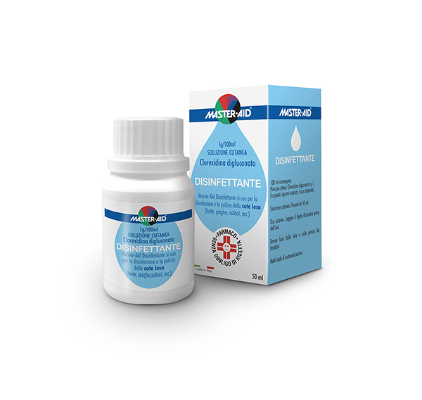 MASTER AID DISINF*SOLUZ 50ML - Antica Farmacia Ferrari
