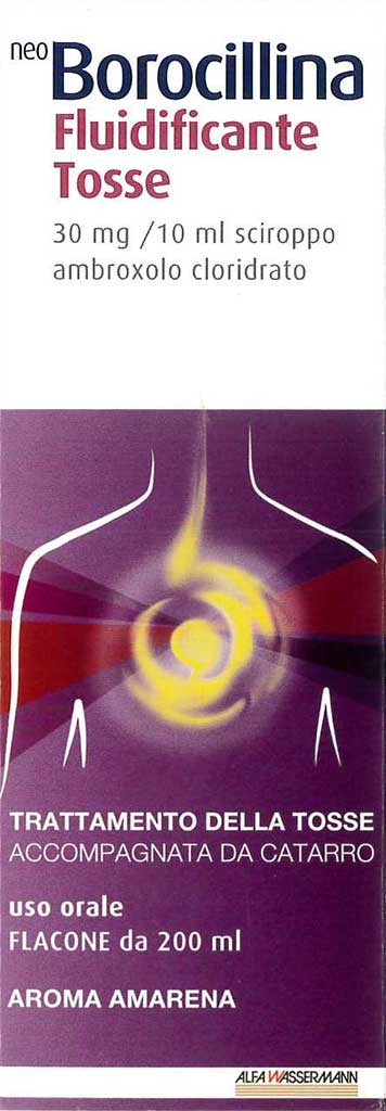 NEOBOROCIL FLUID TOS*SCIR200ML - Antica Farmacia Ferrari