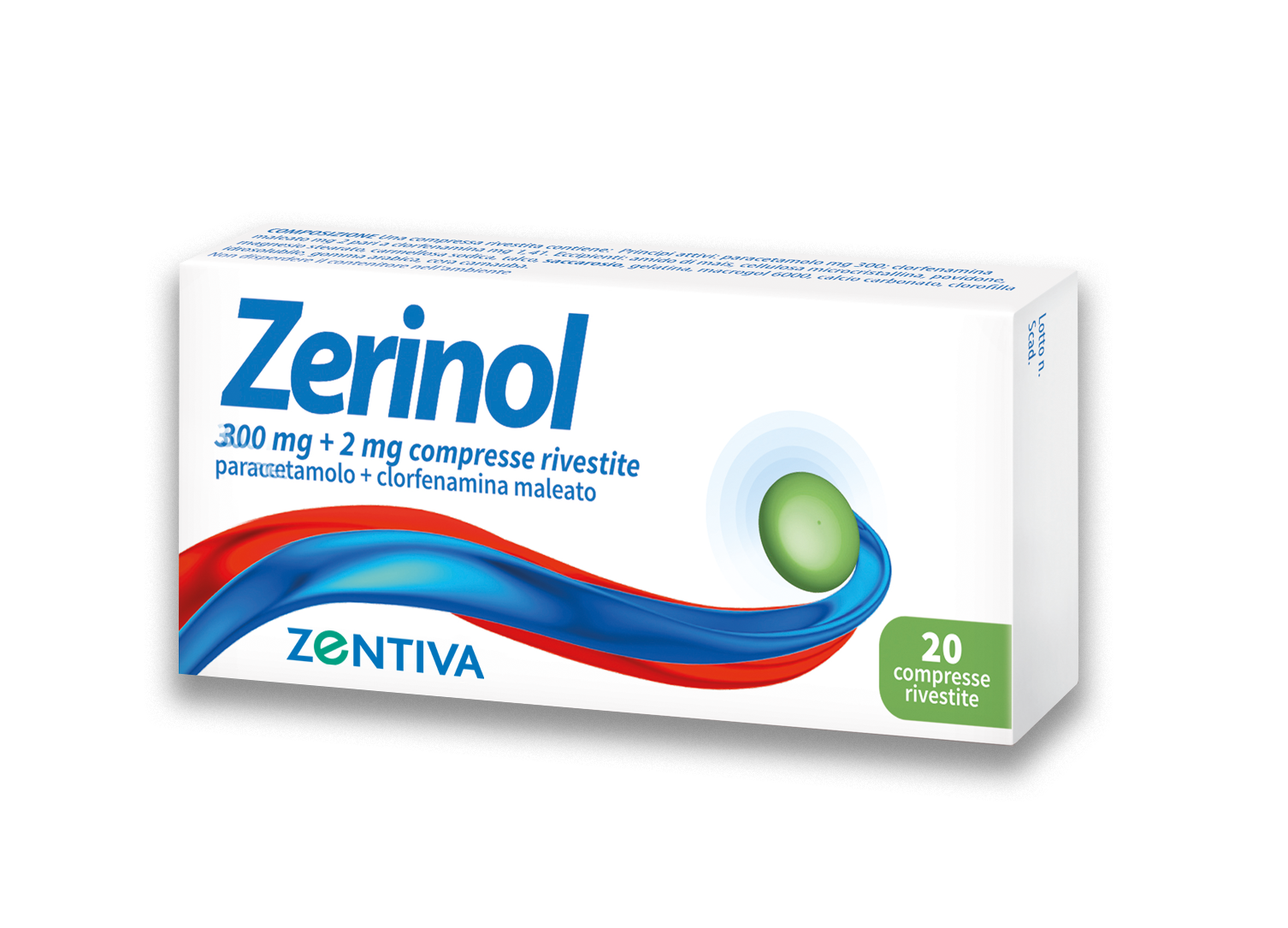 ZERINOL*20CPR RIV 300MG+2MG - Antica Farmacia Ferrari