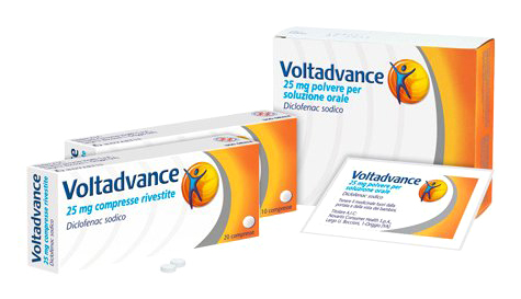 VOLTADVANCE*20CPR RIV 25MG - Antica Farmacia Ferrari