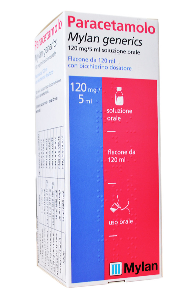 PARACETAMOLO MY*120MG/5ML120ML - Antica Farmacia Ferrari