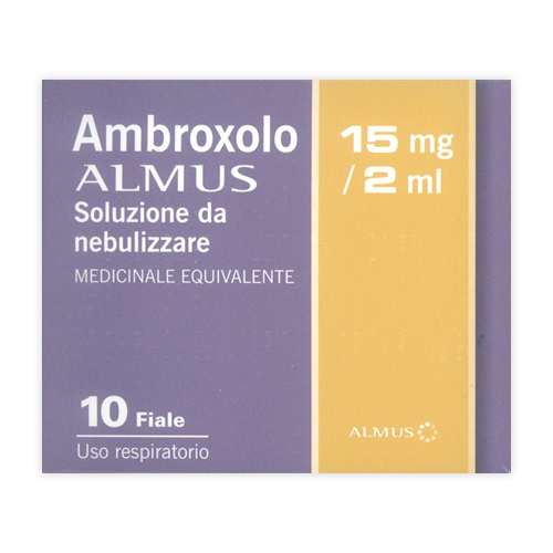 AMBROXOLO ALM*NEB 10F 15MG 2ML - Antica Farmacia Ferrari