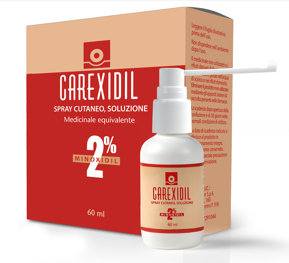 CAREXIDIL*SOLUZ CUT 60ML 2% - Antica Farmacia Ferrari