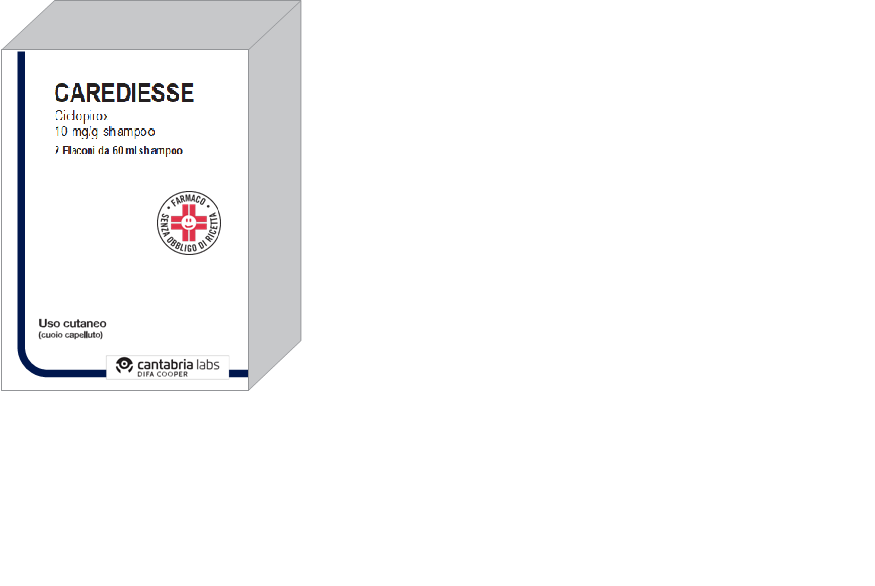 CAREDIESSE*SHAMP2FL 60ML10MG/G - Antica Farmacia Ferrari
