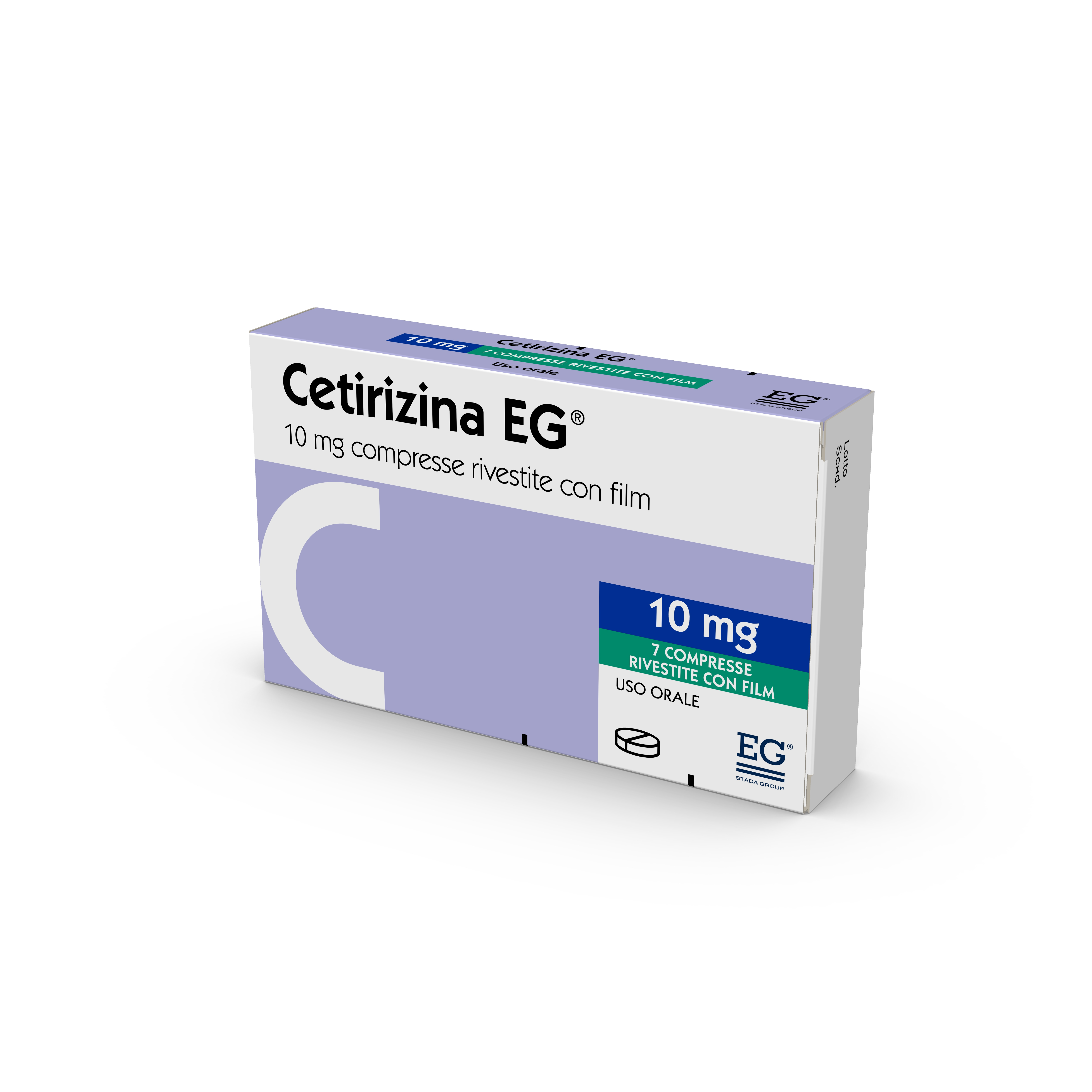 CETIRIZINA EG*7CPR RIV 10MG - Antica Farmacia Ferrari