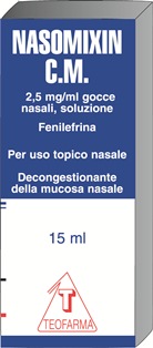 NASOMIXIN CM*GTT 15ML 2,5MG/ML - Antica Farmacia Ferrari