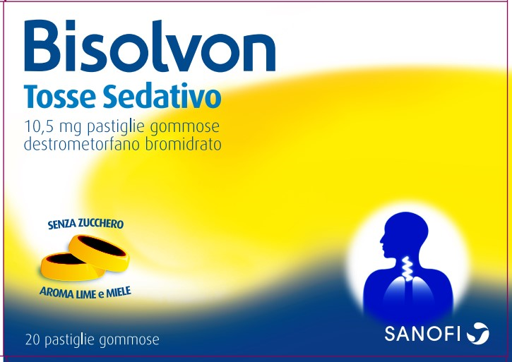 BISOLVON TOSSE SED*20PAST 10,5 - Antica Farmacia Ferrari