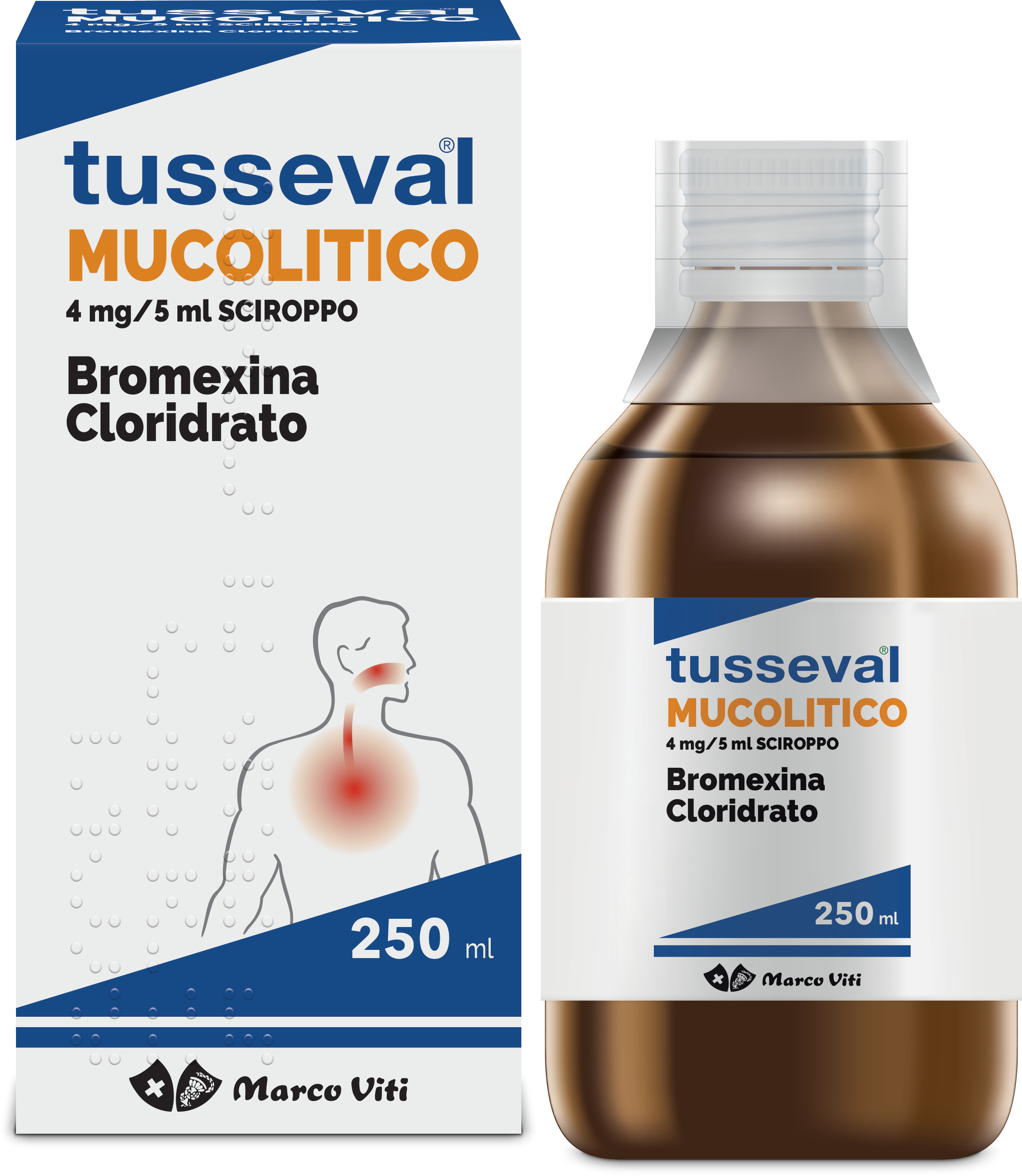 TUSSEVAL MUCOLITICO*SCIR 250ML - Antica Farmacia Ferrari