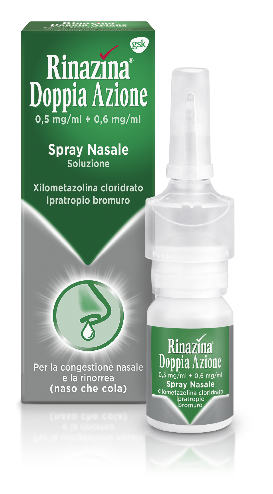 RINAZINA DOPPIA AZ*10ML5MG+6MG - Antica Farmacia Ferrari