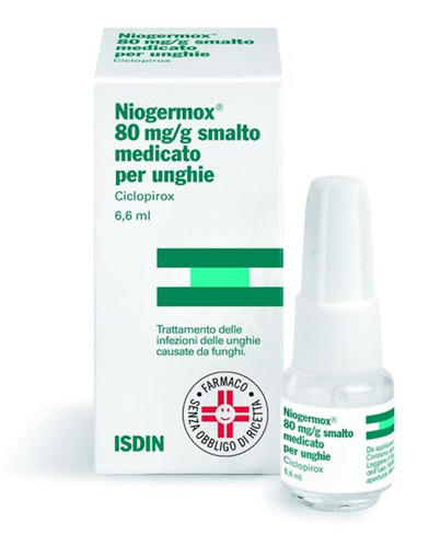 NIOGERMOX*SMALTO UNGHIE 6,6ML - Antica Farmacia Ferrari