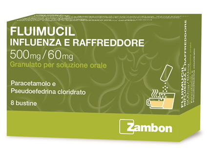 FLUIMUCIL INFLUENZA RAFFR*8BST - Antica Farmacia Ferrari