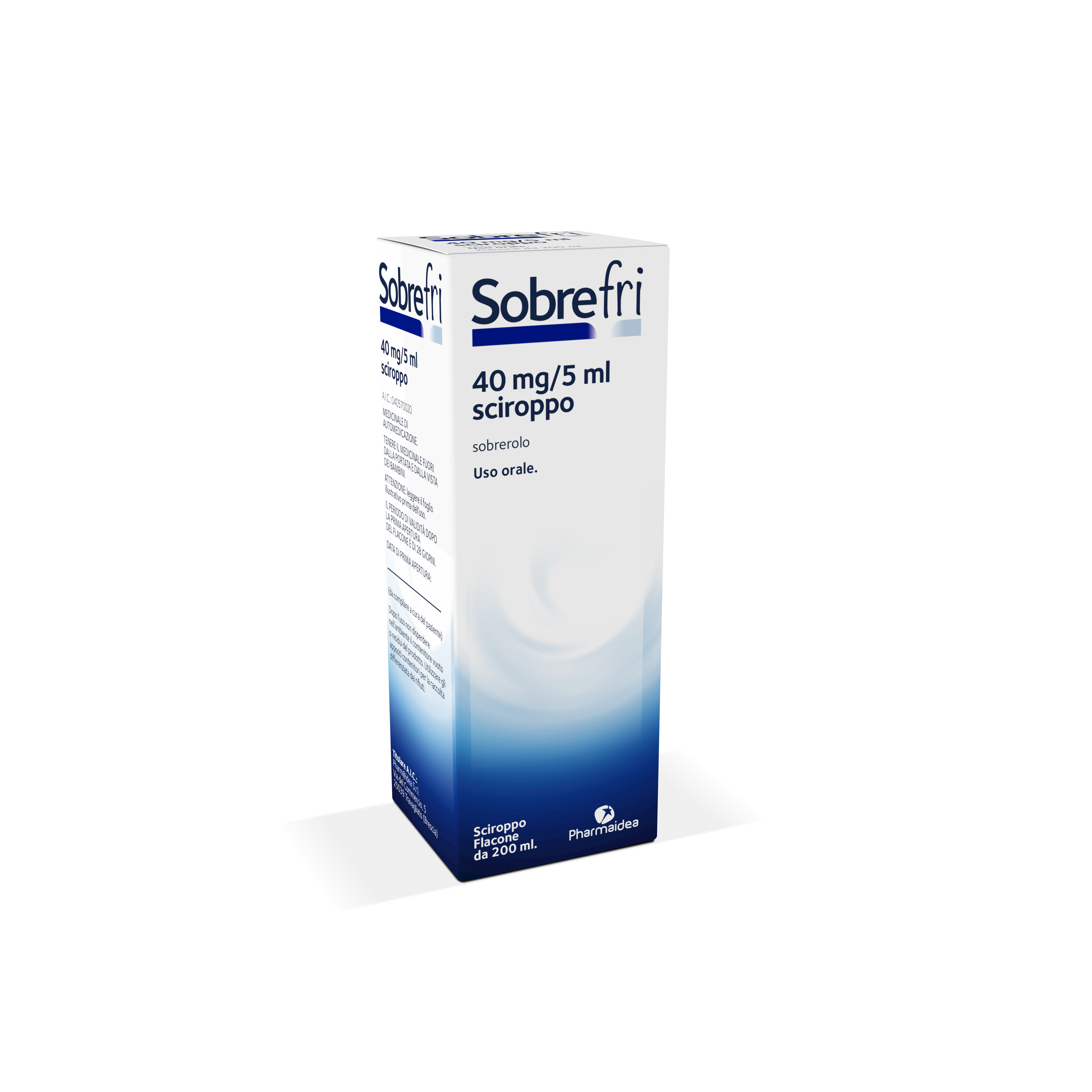 SOBREFRI*SCIR FL200ML 40MG/5ML - Antica Farmacia Ferrari