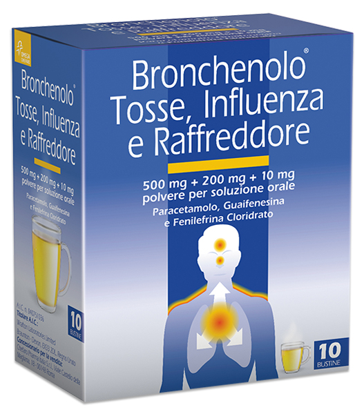 BRONCHENOLO TOSS INFL RAF*10BS - Antica Farmacia Ferrari