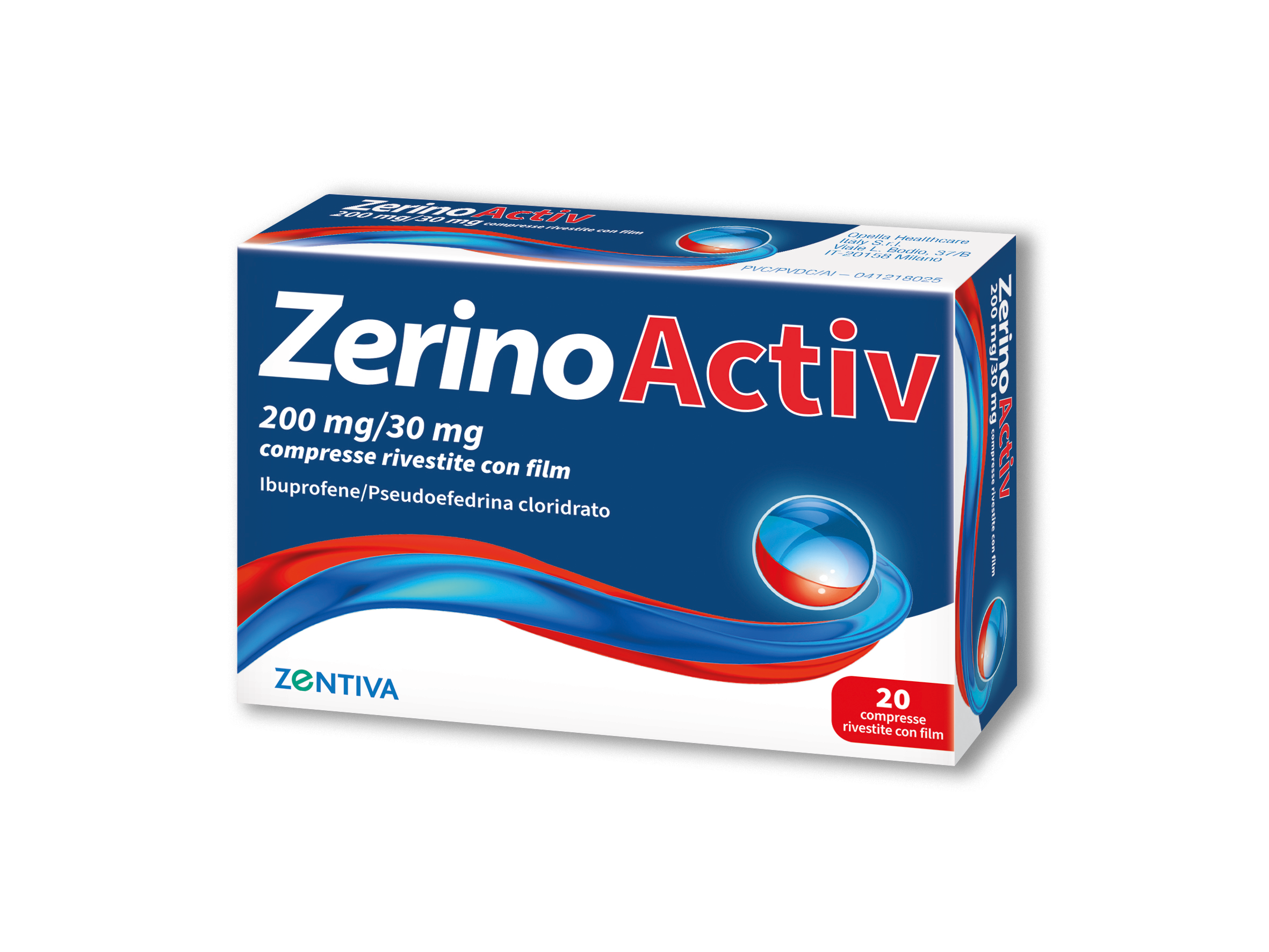 ZERINOACTIV*20CPR 200MG+30MG - Antica Farmacia Ferrari