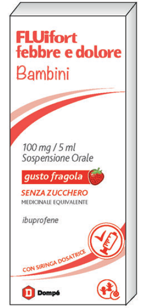 FLUIFORT FEBBRE DOL*BB150ML FR - Antica Farmacia Ferrari