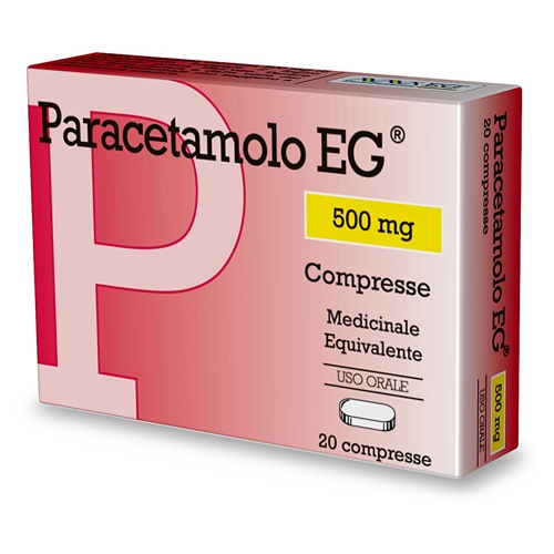 PARACETAMOLO EG*20CPR 500MG - Antica Farmacia Ferrari