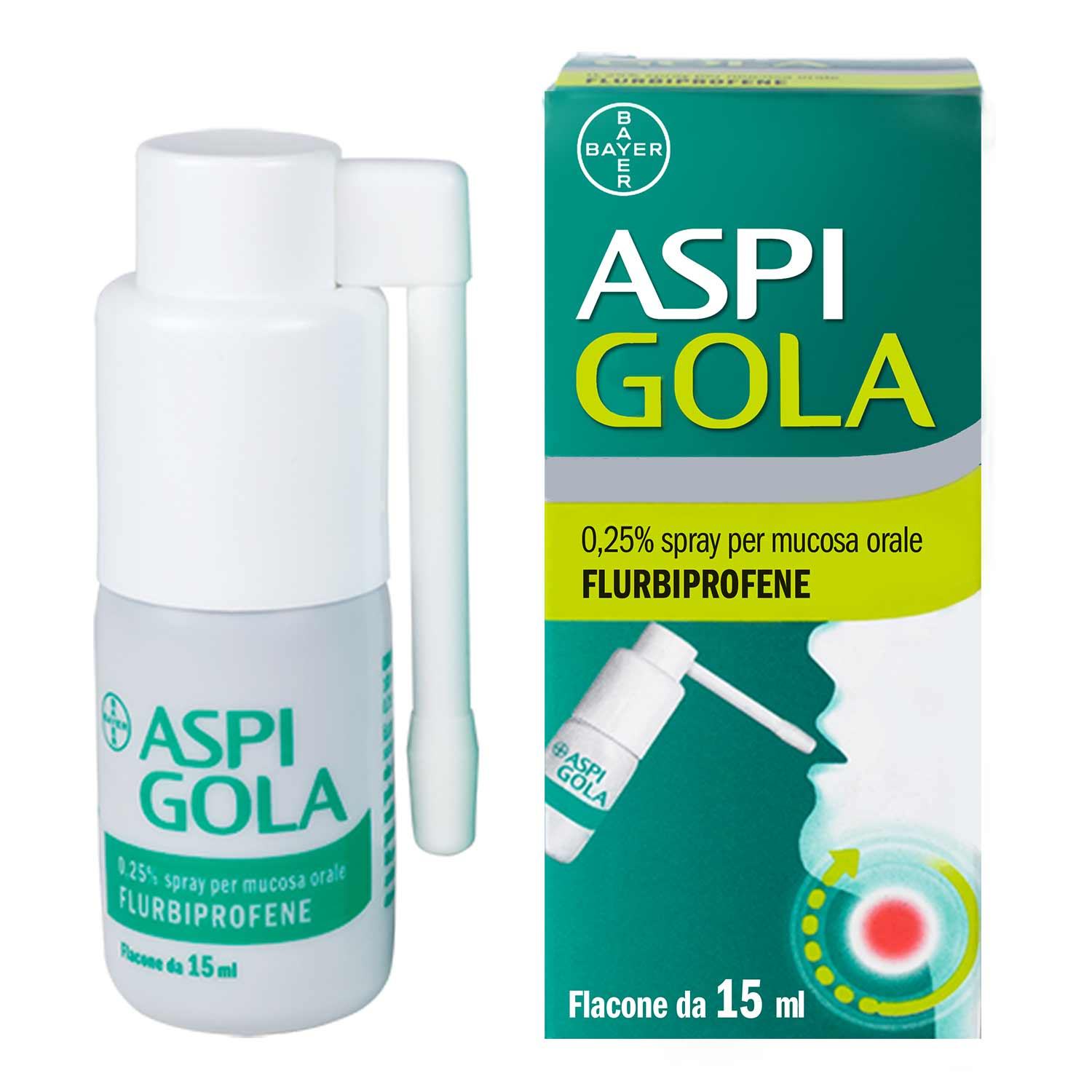 ASPI GOLA*OS SPRAY 15ML 0,25% - Antica Farmacia Ferrari