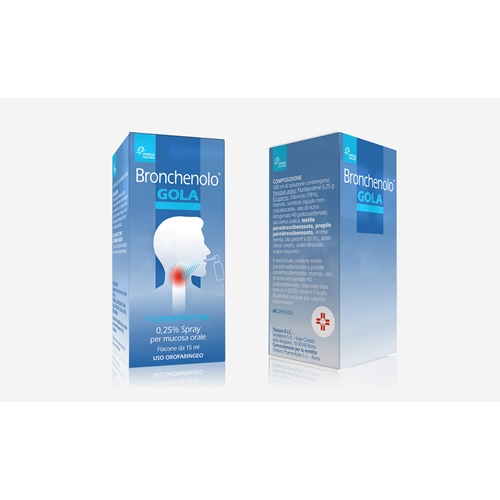 BRONCHENOLO GOLA*OS SPRAY 15ML - Antica Farmacia Ferrari