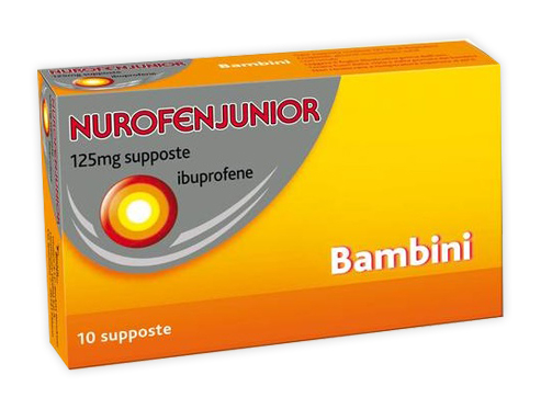 NUROFENJUNIOR*10SUPP 125MG - Antica Farmacia Ferrari