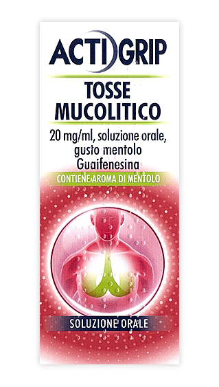 ACTIGRIP TOSSE MUCOL*FL 150ML - Antica Farmacia Ferrari