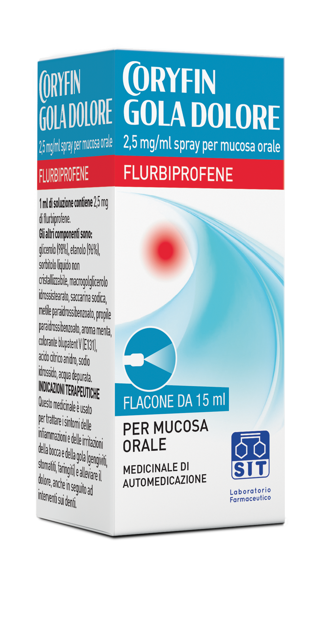 CORYFIN GOLA DOLORE*SPRAY 15ML - Antica Farmacia Ferrari