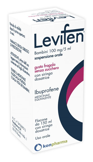 LEVIFEN*OS 150ML 100MG/5ML FRA - Antica Farmacia Ferrari