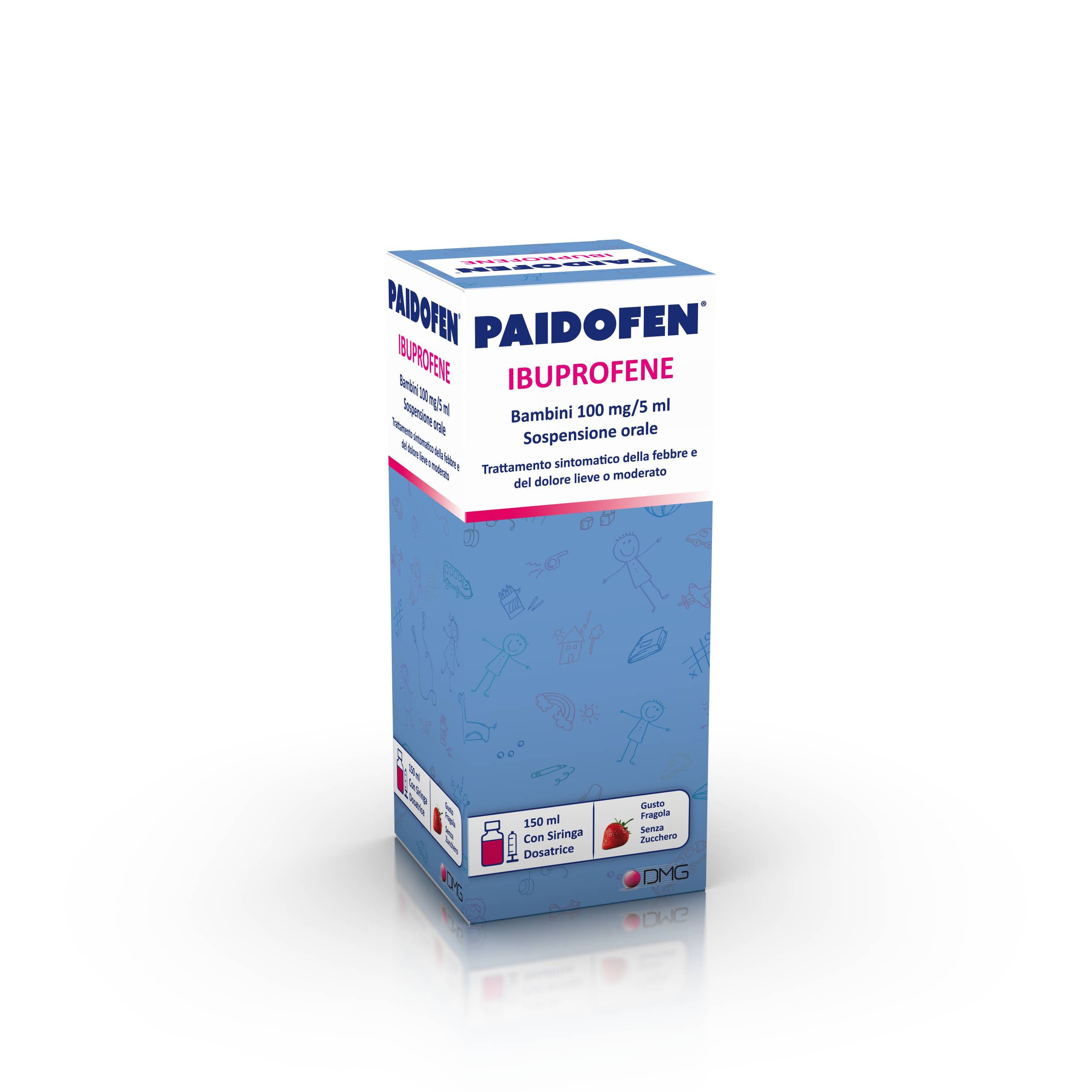 PAIDOFEN*OS 150ML FRAGOLA - Antica Farmacia Ferrari