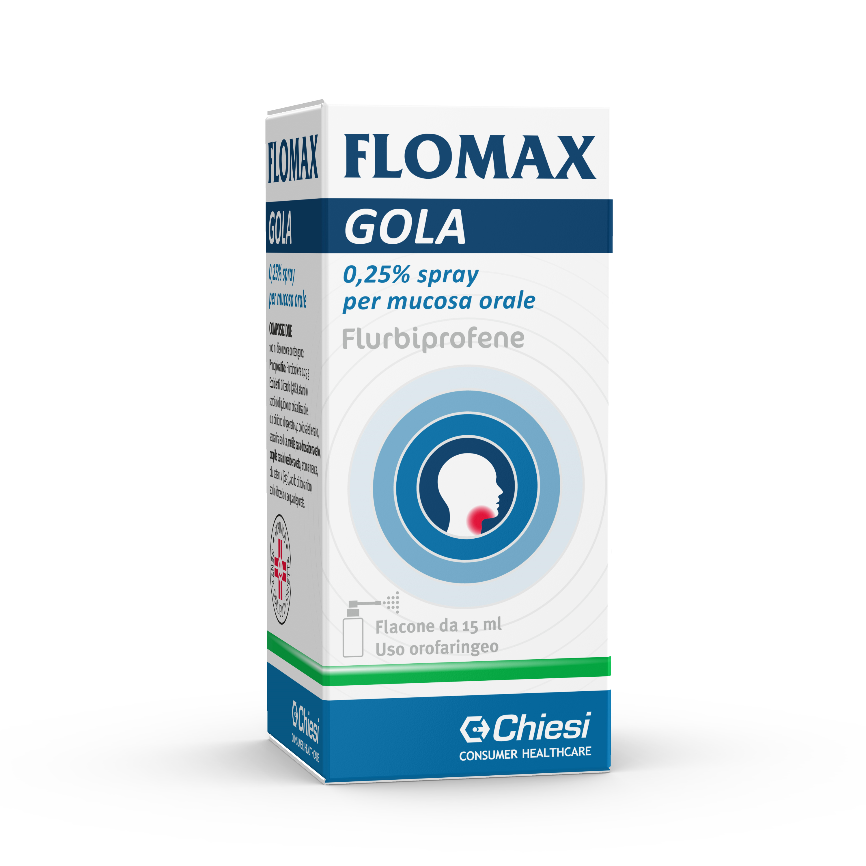 FLUIBRON GOLA*SPRAY 15ML - Antica Farmacia Ferrari