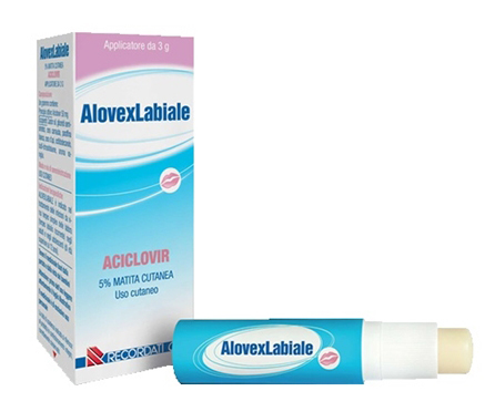 ALOVEXLABIALE*MAT CUT 3G 5% - Antica Farmacia Ferrari