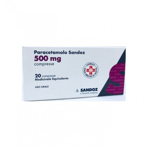 PARACETAMOLO SAND*20CPR 500MG - Antica Farmacia Ferrari