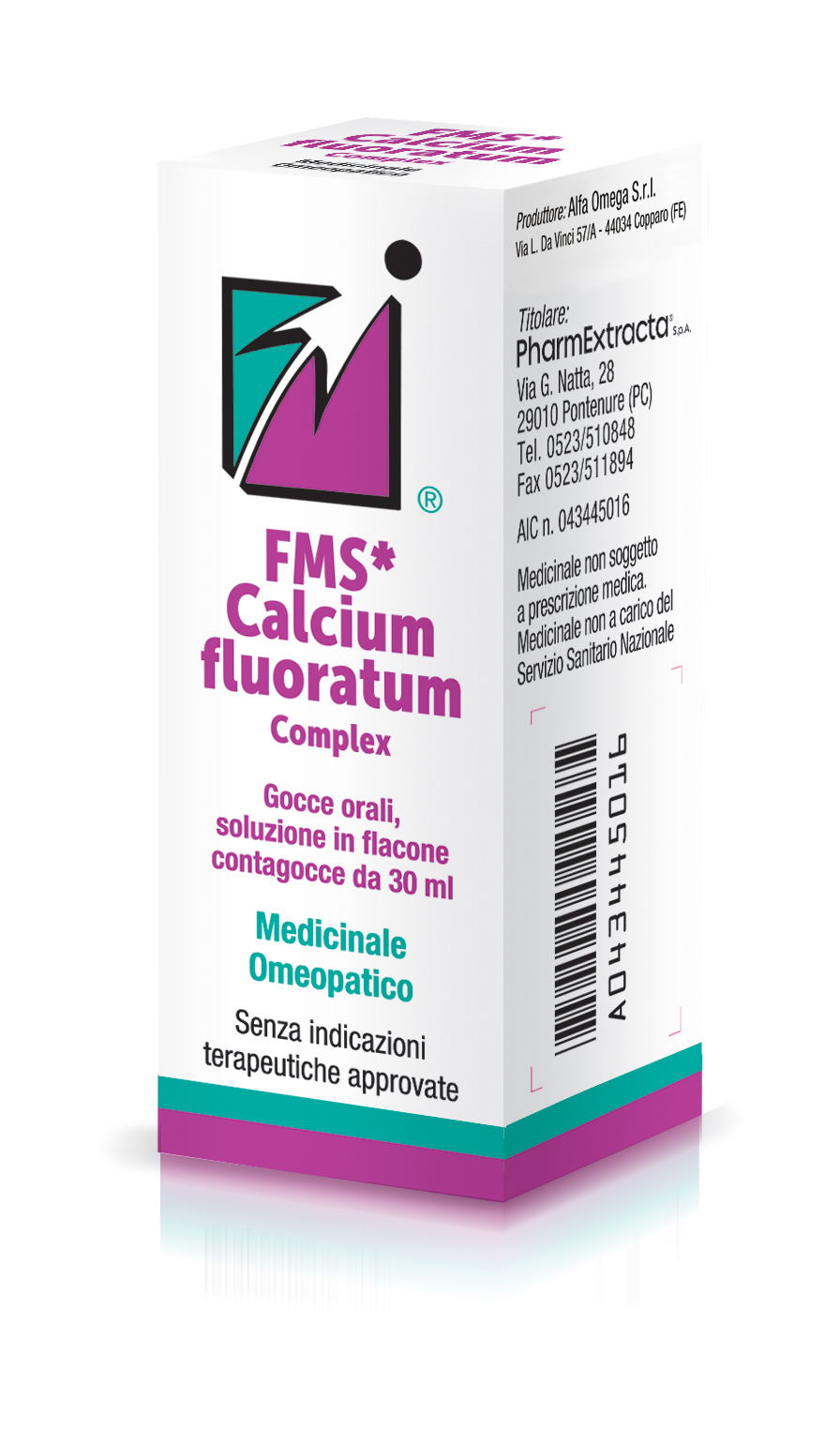 FMS CALCIUM FLUORATUM COMPLEX* - Antica Farmacia Ferrari
