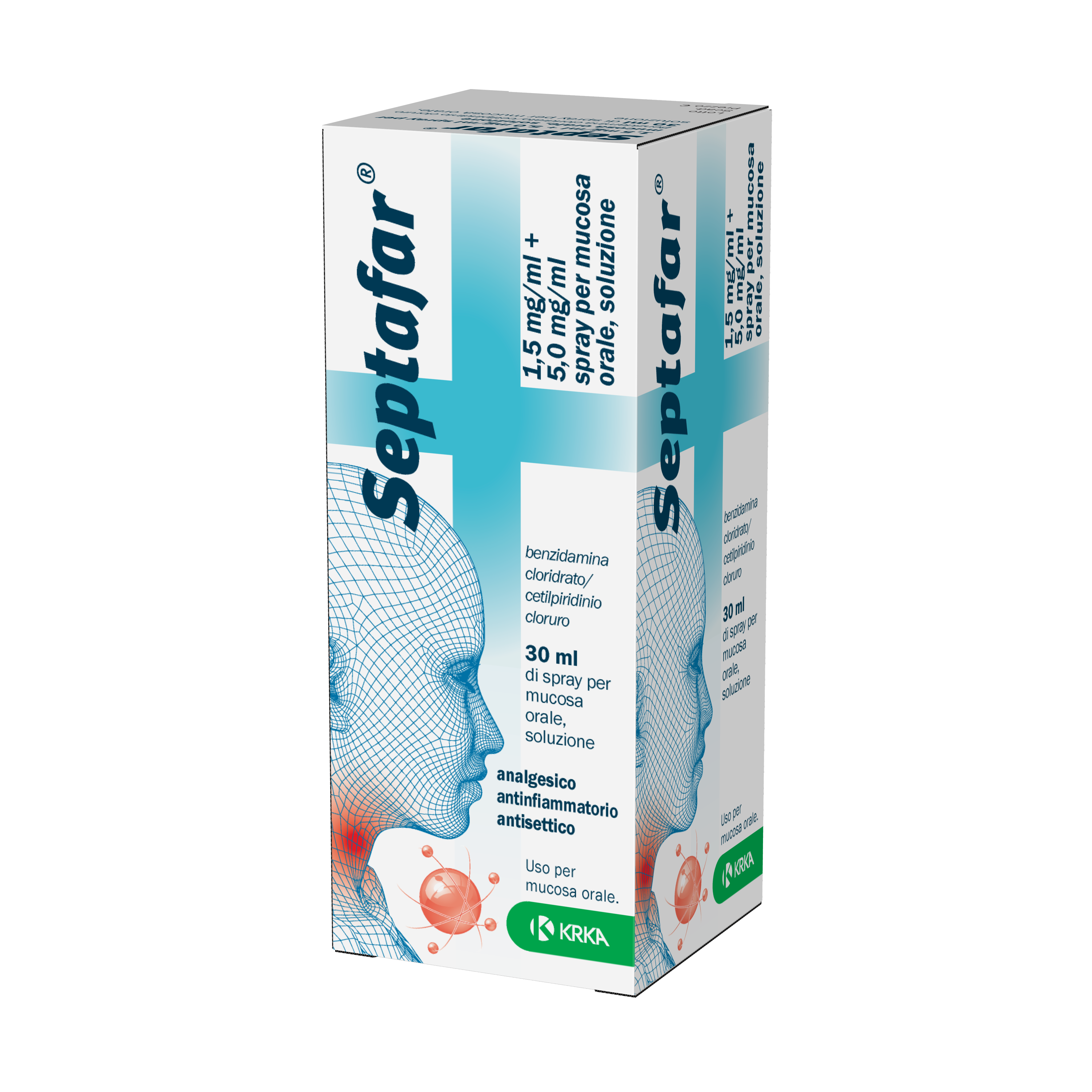 SEPTAFAR*SPRAY 1FL 30ML 250ER - Antica Farmacia Ferrari