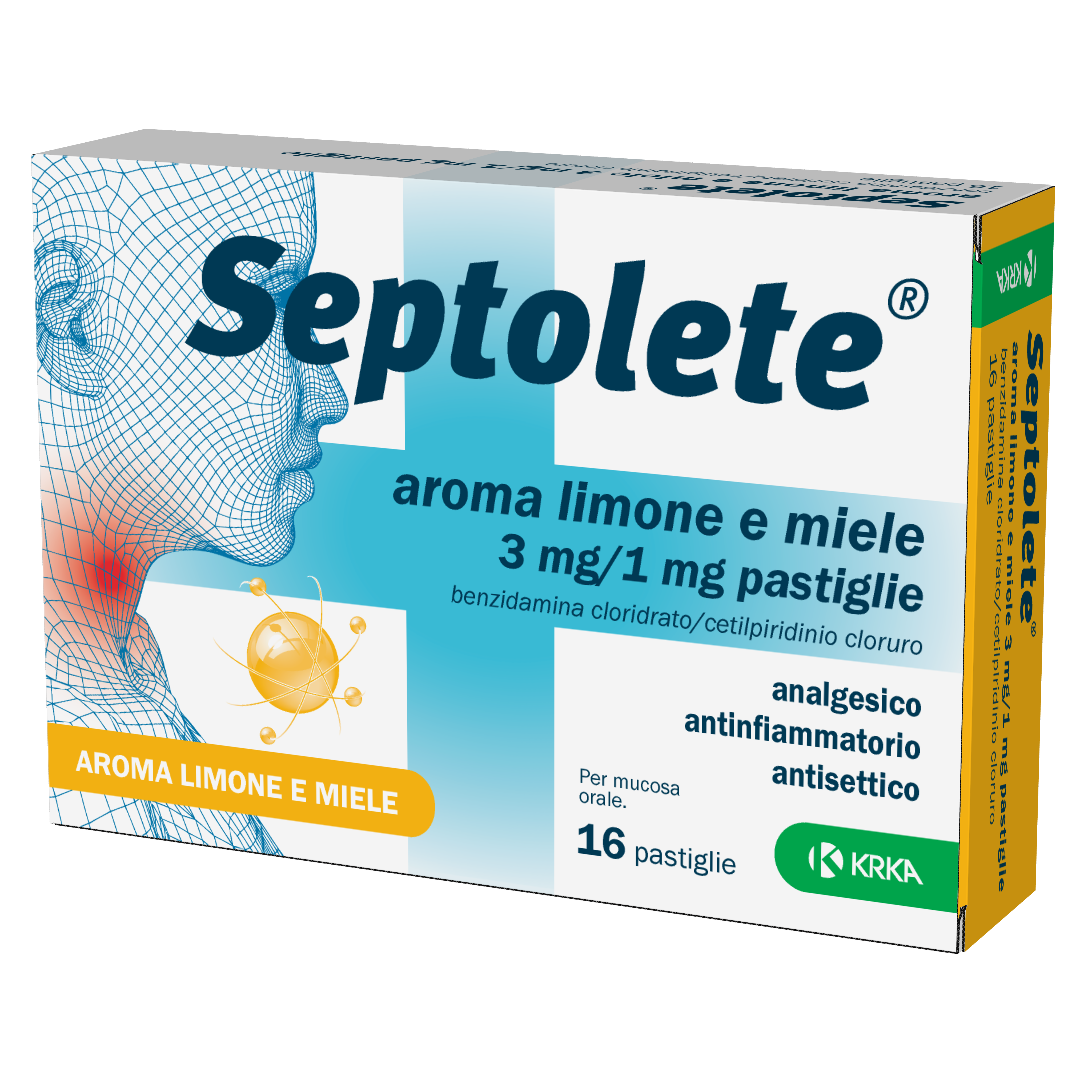 SEPTOLETE*16PAST 3+1MG LIM MIE - Antica Farmacia Ferrari
