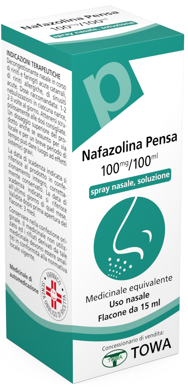 NAFAZOLINA PE*SPRAY NAS 15ML - Antica Farmacia Ferrari
