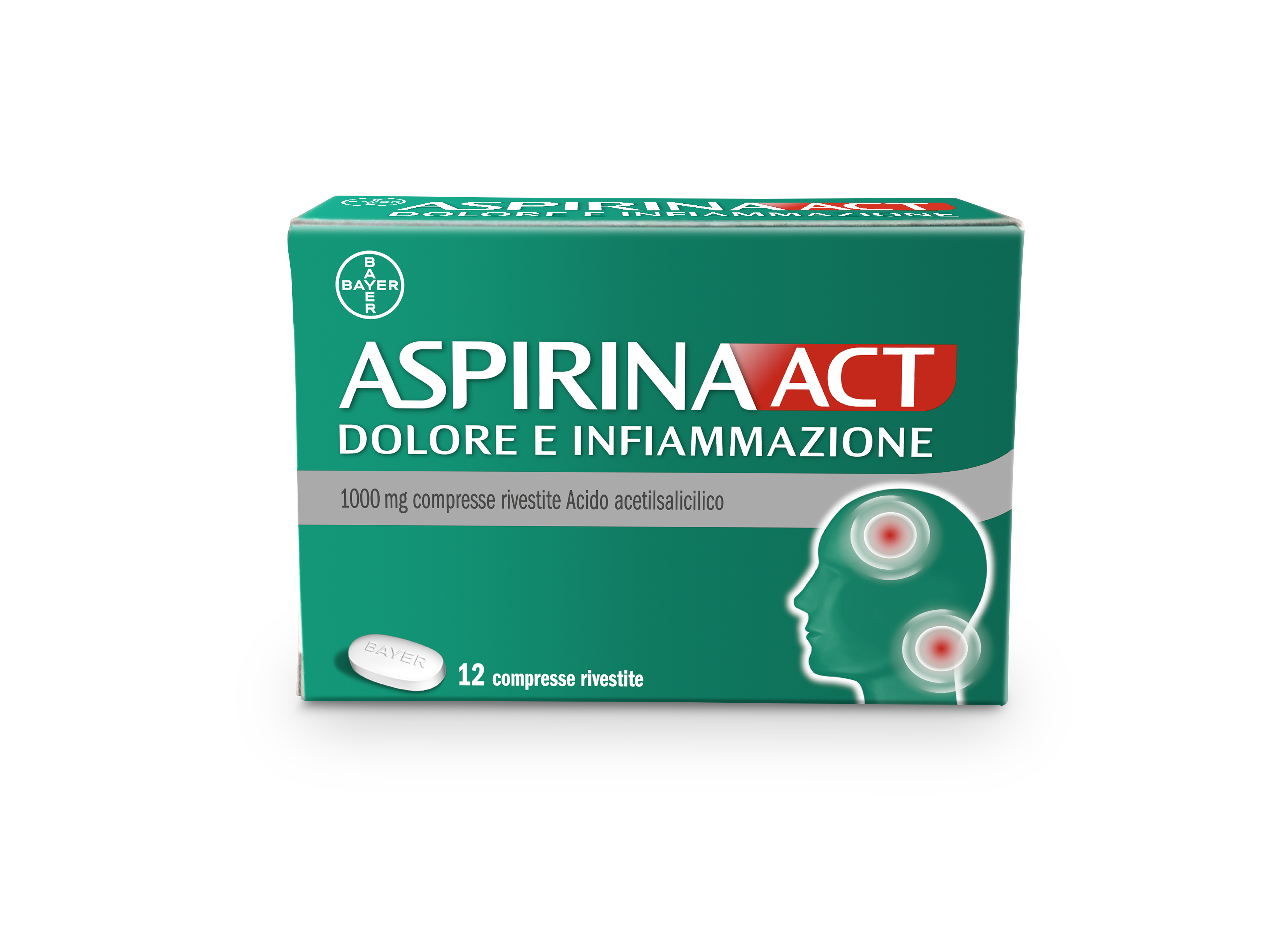 ASPIRINAACT DOL INF*12CPR 1G - Antica Farmacia Ferrari