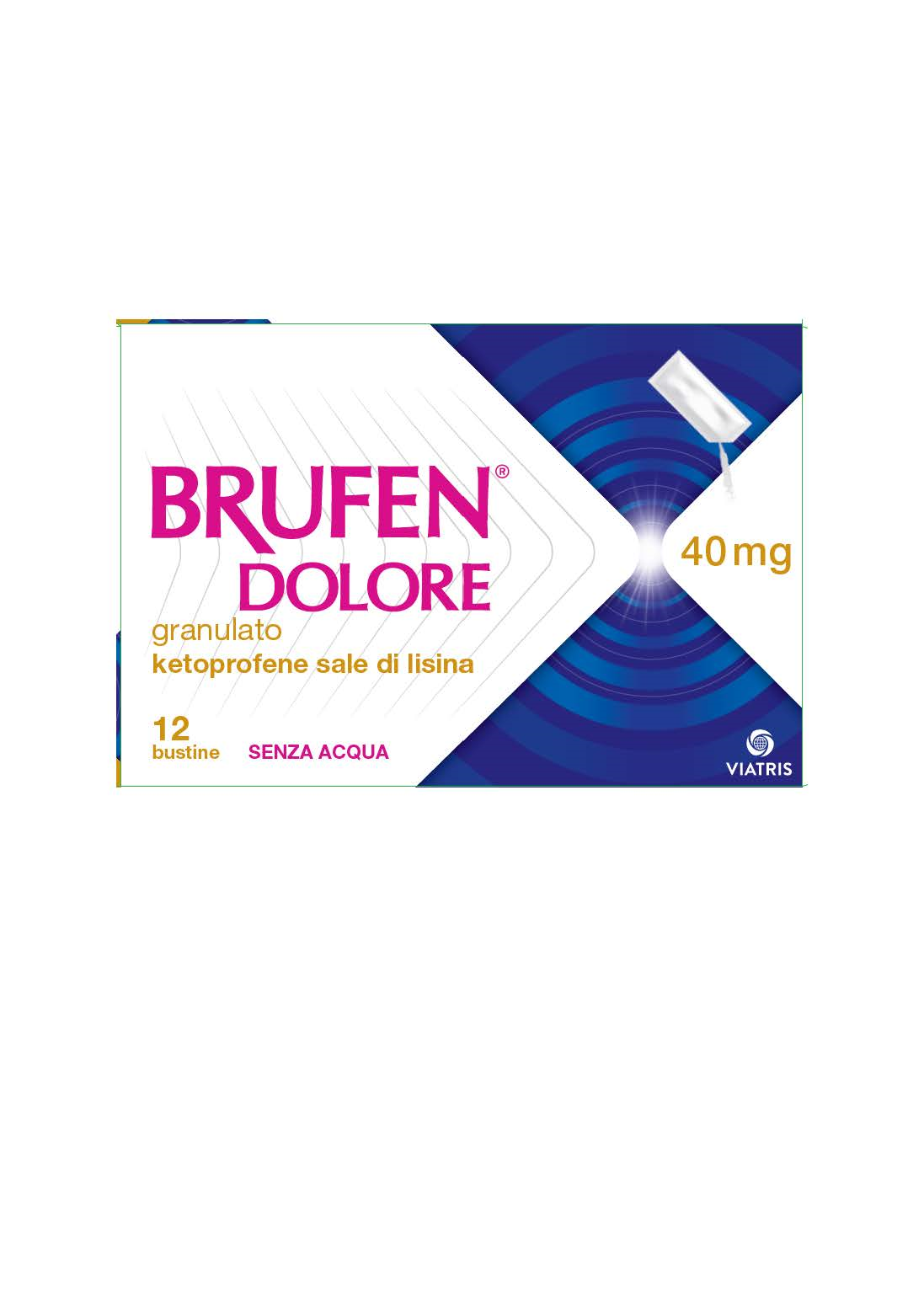 BRUFEN DOLORE*OS 12BUST 40MG - Antica Farmacia Ferrari