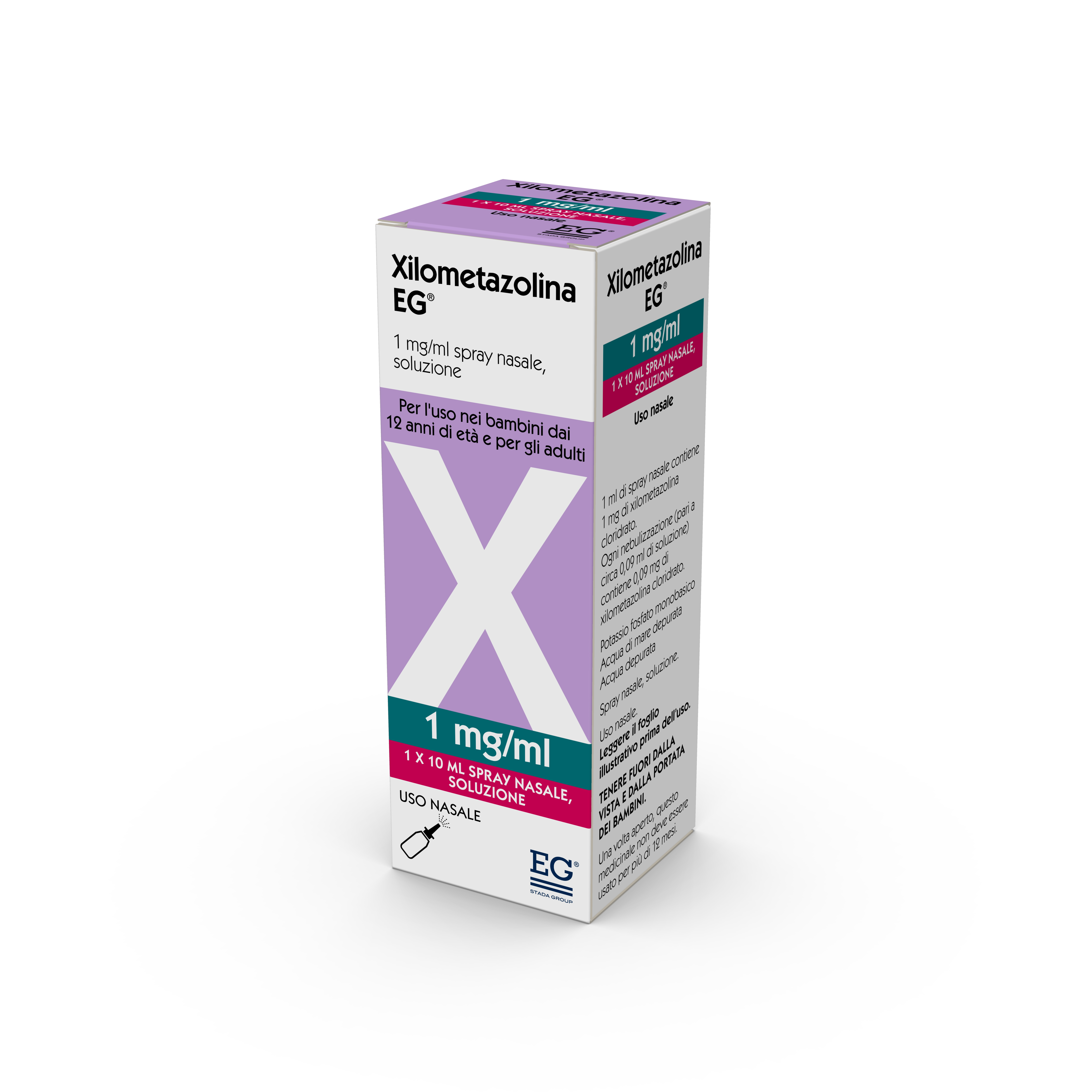XILOMETAZOLINA EG*SPR10ML 10MG - Antica Farmacia Ferrari