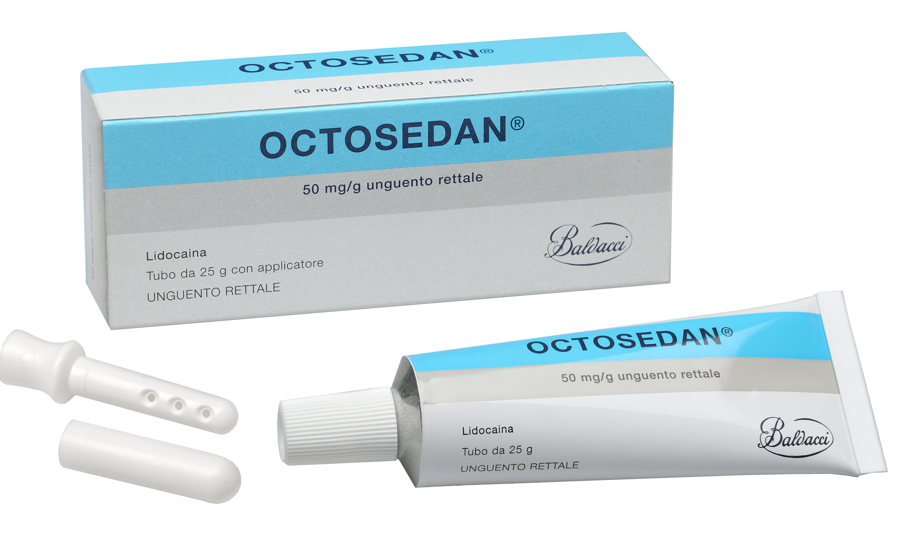 OCTOSEDAN*UNG RETT 25G 50MG/G - Antica Farmacia Ferrari