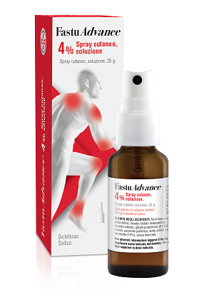 FASTUADVANCE*SPRAY 25G 4% - Antica Farmacia Ferrari