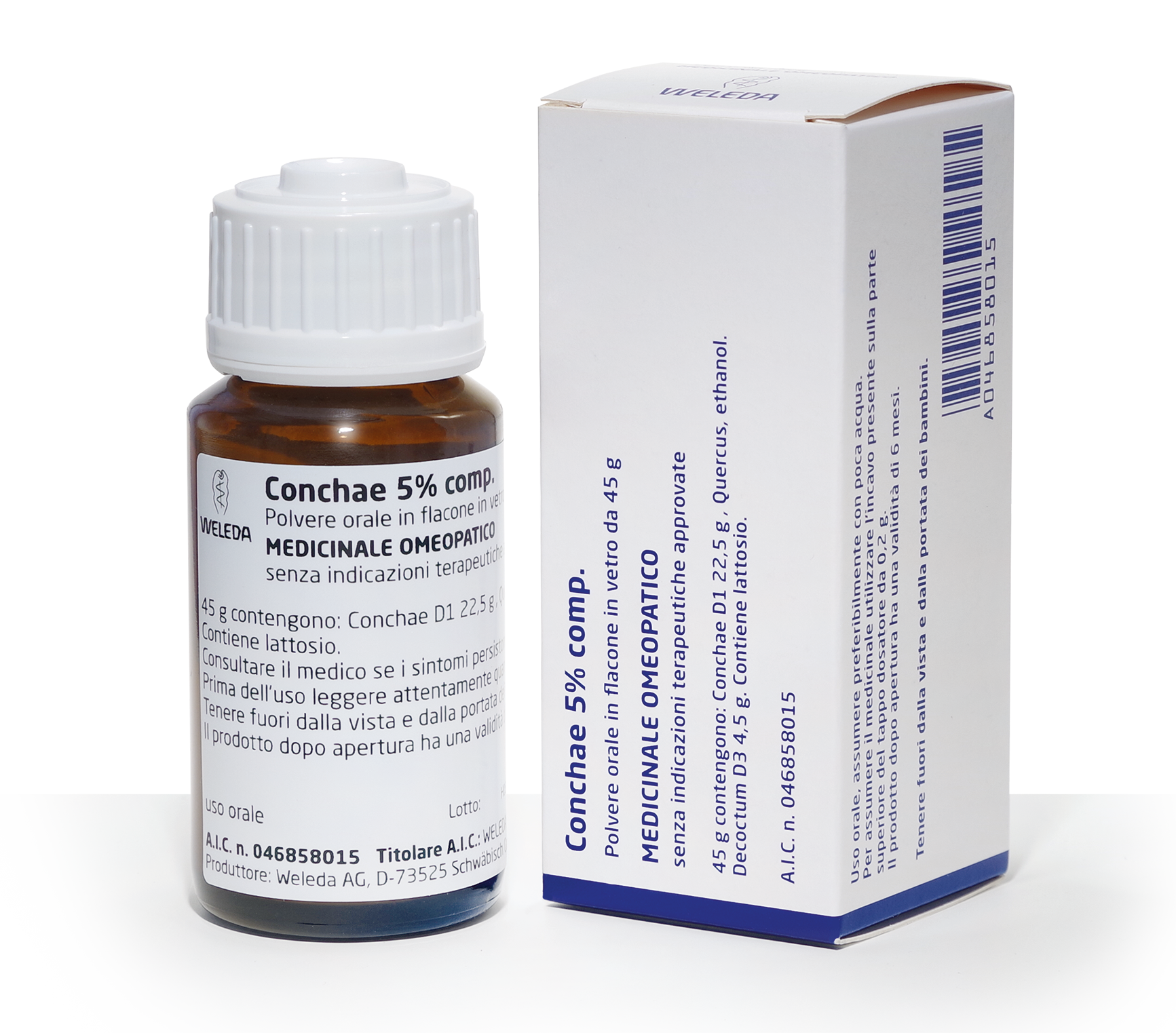 CONCHAE 5% COMP*OS POLV 45G - Antica Farmacia Ferrari