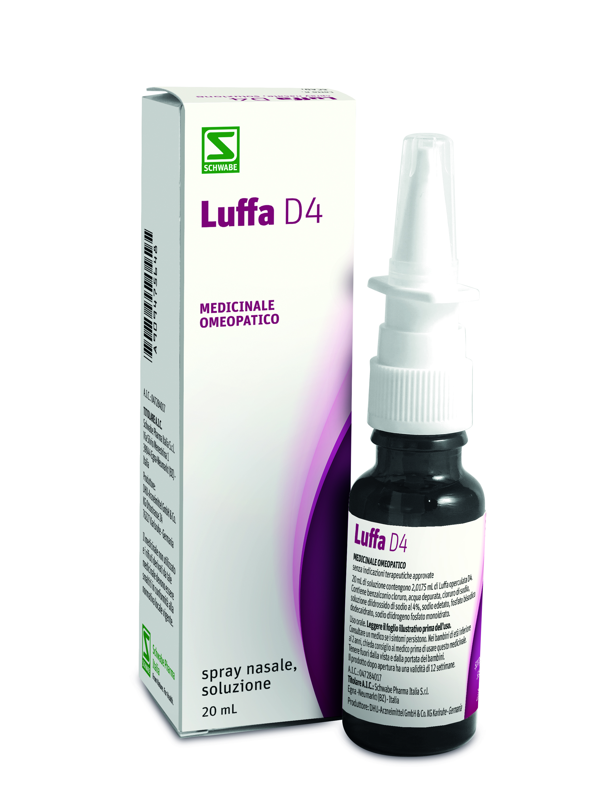 LUFFA*D4 SPRAY NASALE 1FL 20ML - Antica Farmacia Ferrari