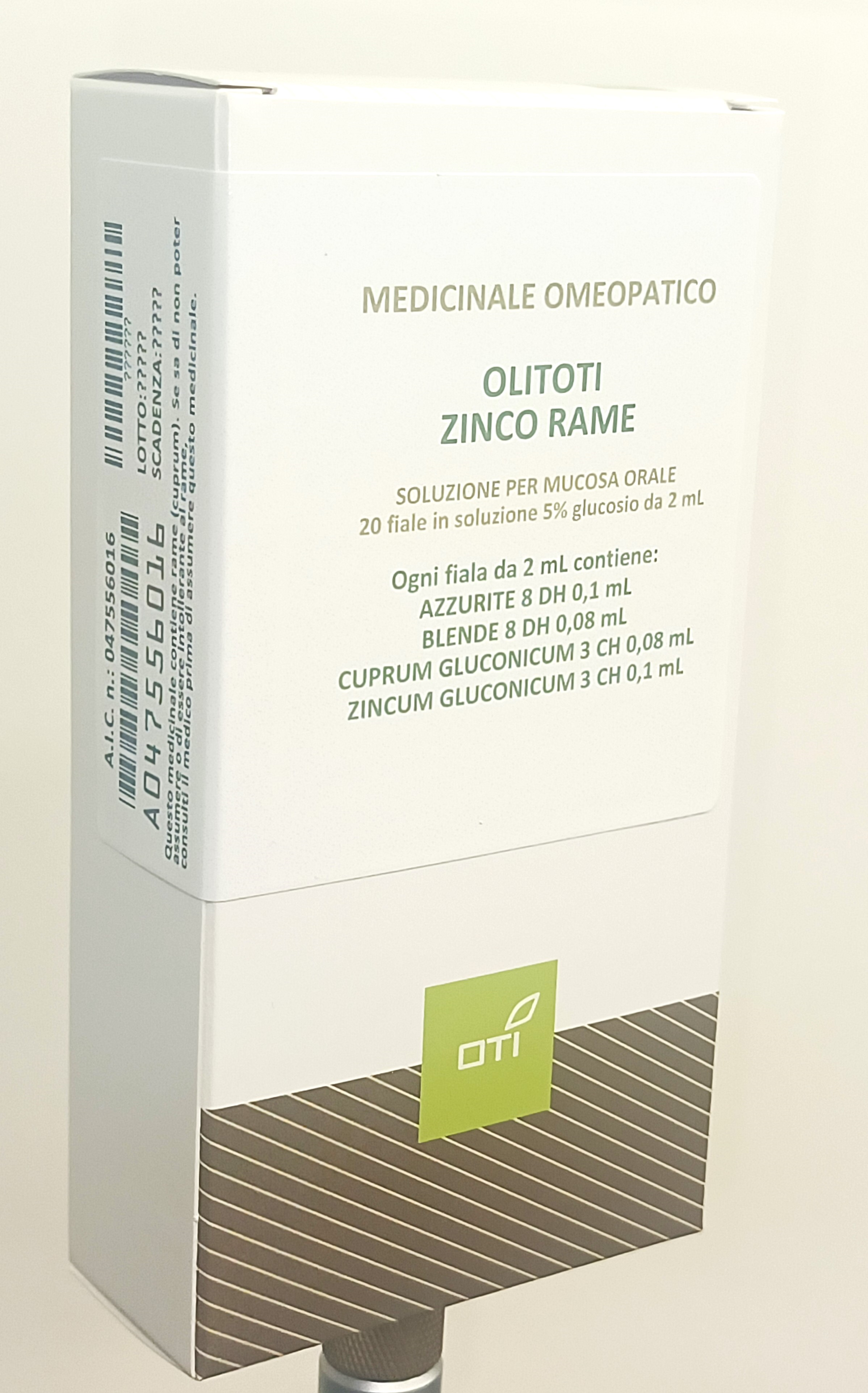 OLITOTI ZINCO RAME*OS 20F 2ML - Antica Farmacia Ferrari