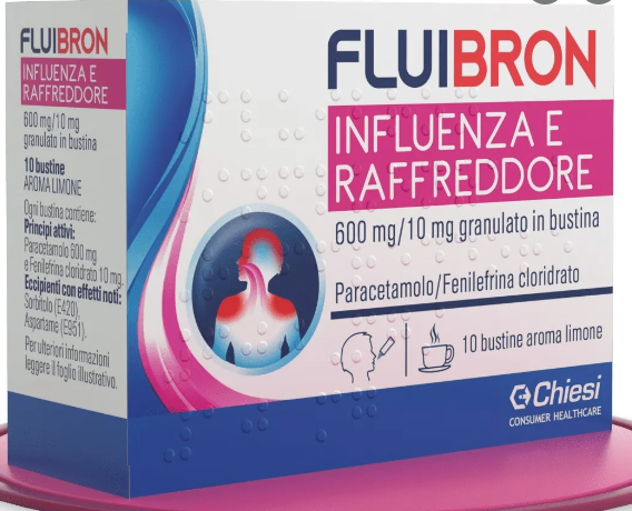 FLUIBRON INFLUENZA E RAFF*10BS - Antica Farmacia Ferrari