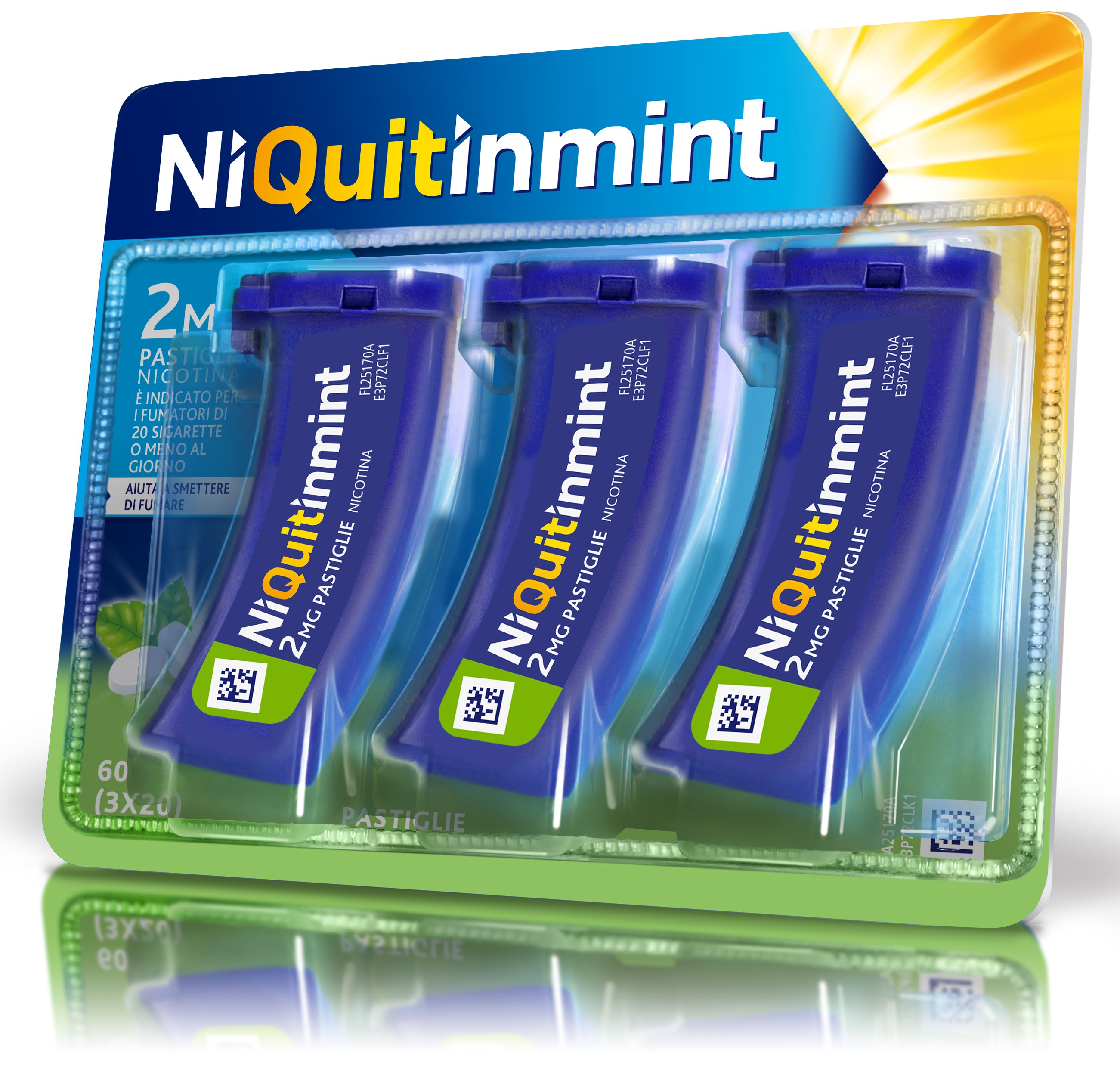 NIQUITINMINT*60PAST 2MG - Antica Farmacia Ferrari