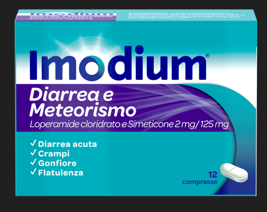 IMODIUM DIARREA E METEOR*12CPR - Antica Farmacia Ferrari